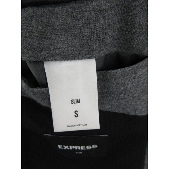 Express Sport Coat Small Blazer Traveler Stretch Slim Fit Heathered * - Picture 13 of 15